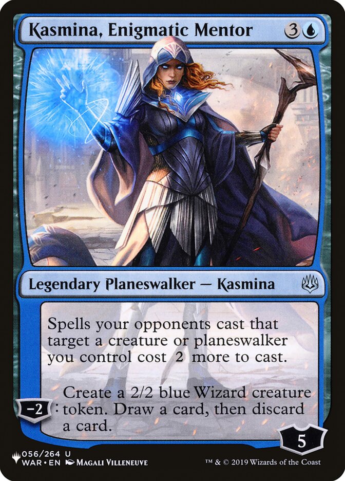 Kasmina, Enigmatic Mentor [The List] | Tables and Towers