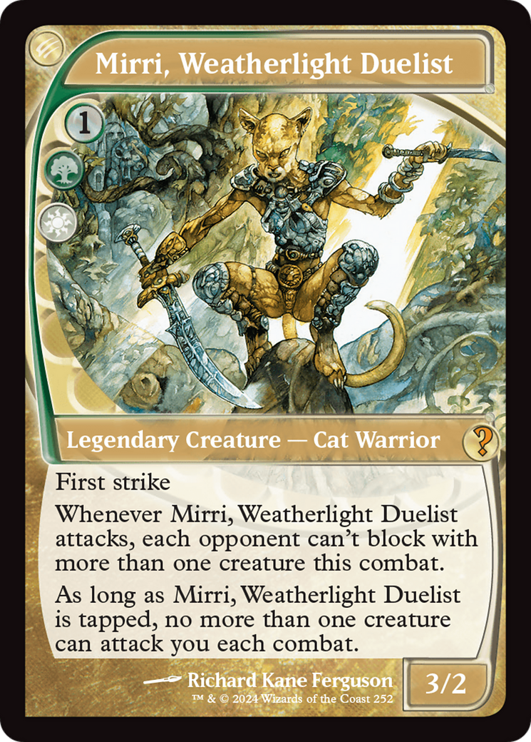 Mirri, Weatherlight Duelist (Future Sight) [Mystery Booster 2] | Tables and Towers