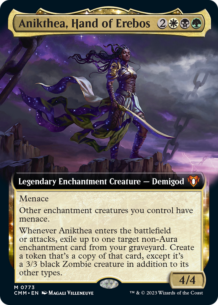 Anikthea, Hand of Erebos (Extended Art) [Commander Masters] | Tables and Towers