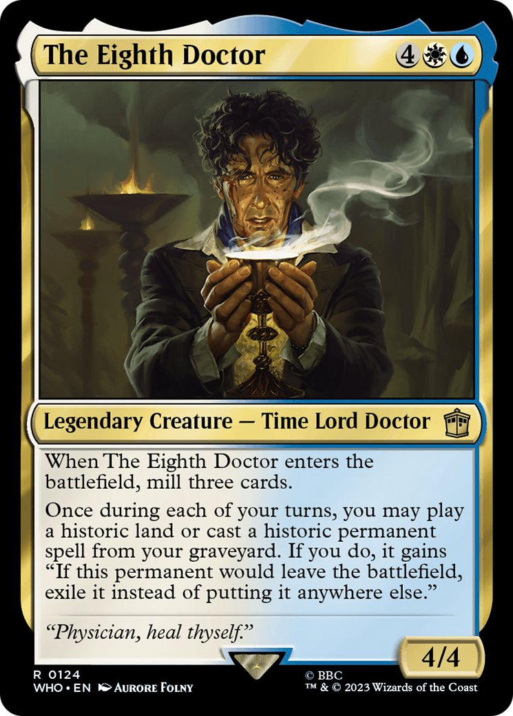 The Eighth Doctor [Doctor Who] | Tables and Towers