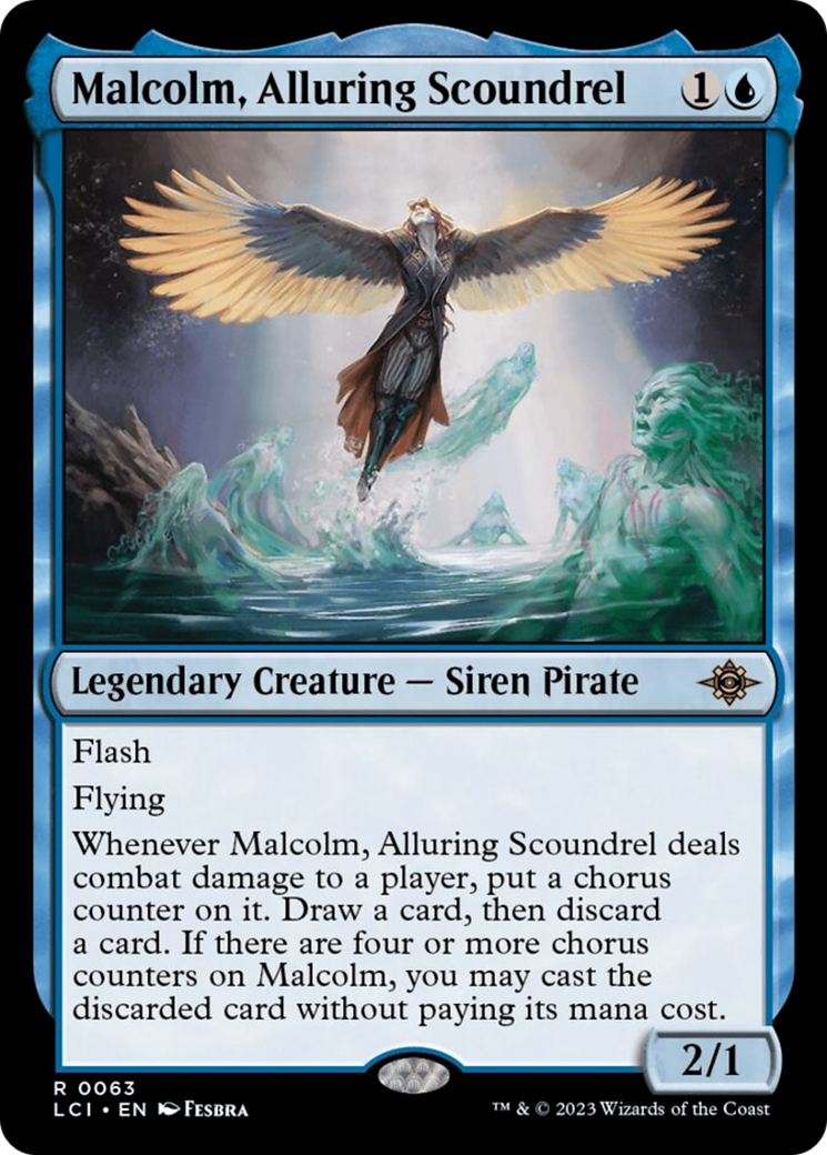 Malcolm, Alluring Scoundrel [The Lost Caverns of Ixalan] | Tables and Towers