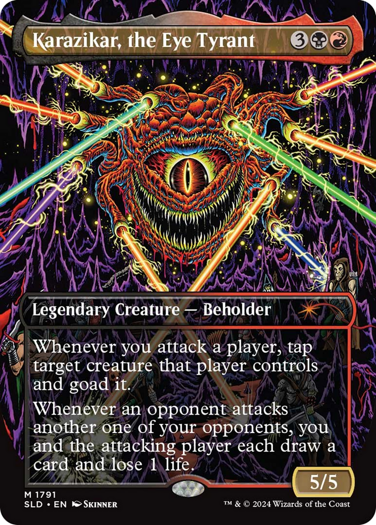 Karazikar, the Eye Tyrant (Rainbow Foil) [Secret Lair Drop Series] | Tables and Towers