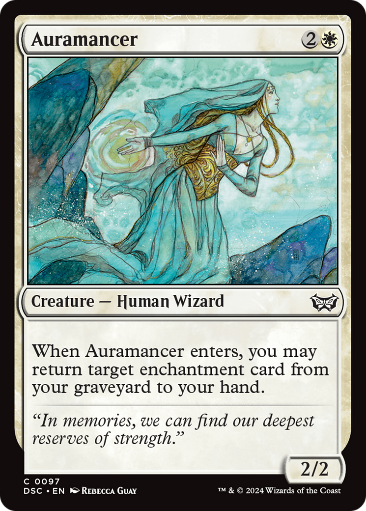 Auramancer [Duskmourn: House of Horror Commander] | Tables and Towers