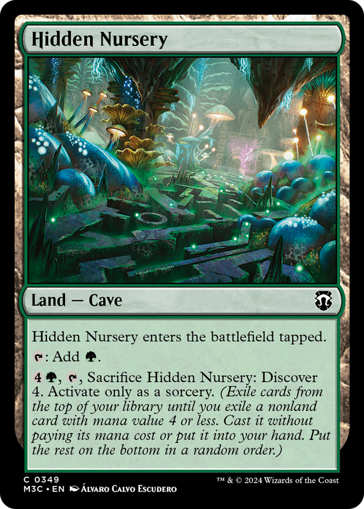 Hidden Nursery (Ripple Foil) [Modern Horizons 3 Commander] | Tables and Towers