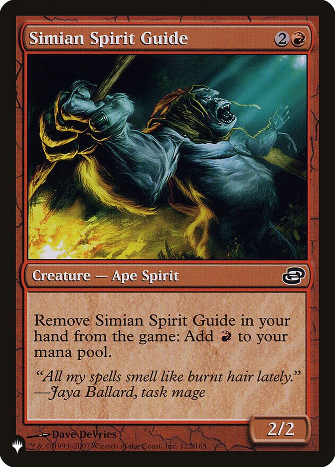 Simian Spirit Guide [The List] | Tables and Towers