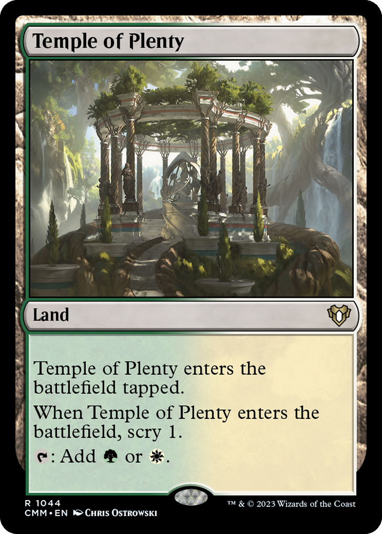 Temple of Plenty [Commander Masters] | Tables and Towers