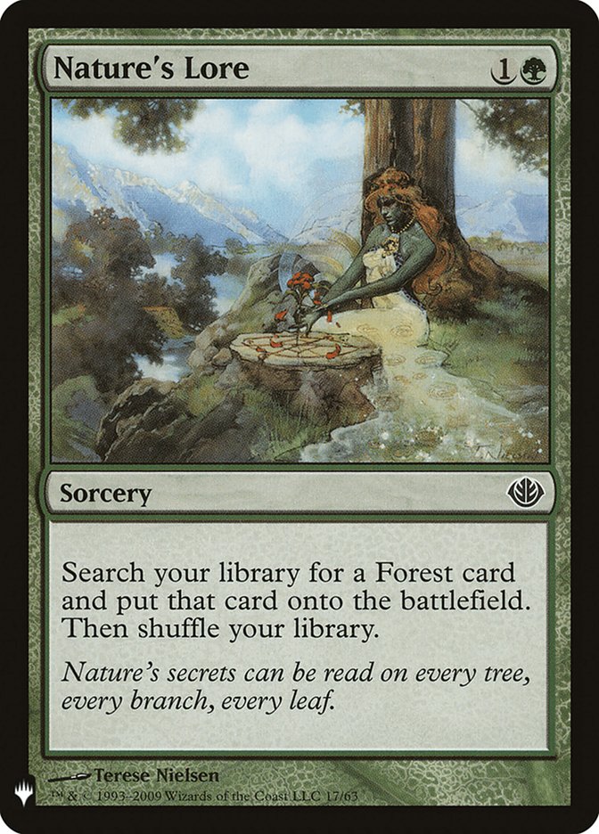 Nature's Lore [Mystery Booster] | Tables and Towers