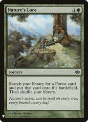 Nature's Lore [Mystery Booster] | Tables and Towers