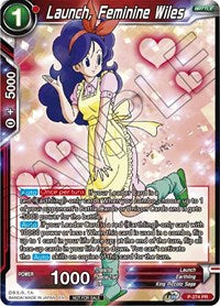 Launch, Feminine Wiles (Unison Warrior Series Tournament Pack Vol.3) (P-274) [Tournament Promotion Cards] | Tables and Towers