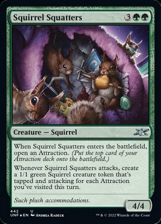 Squirrel Squatters (Galaxy Foil) [Unfinity] | Tables and Towers