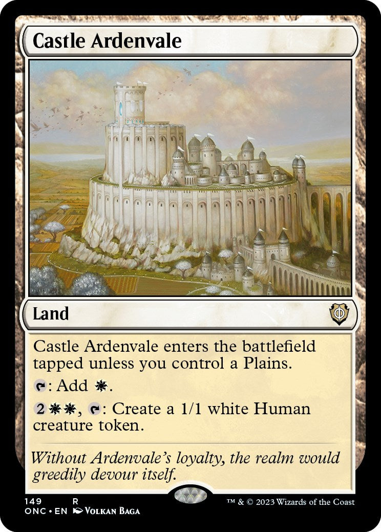 Castle Ardenvale [Phyrexia: All Will Be One Commander] | Tables and Towers