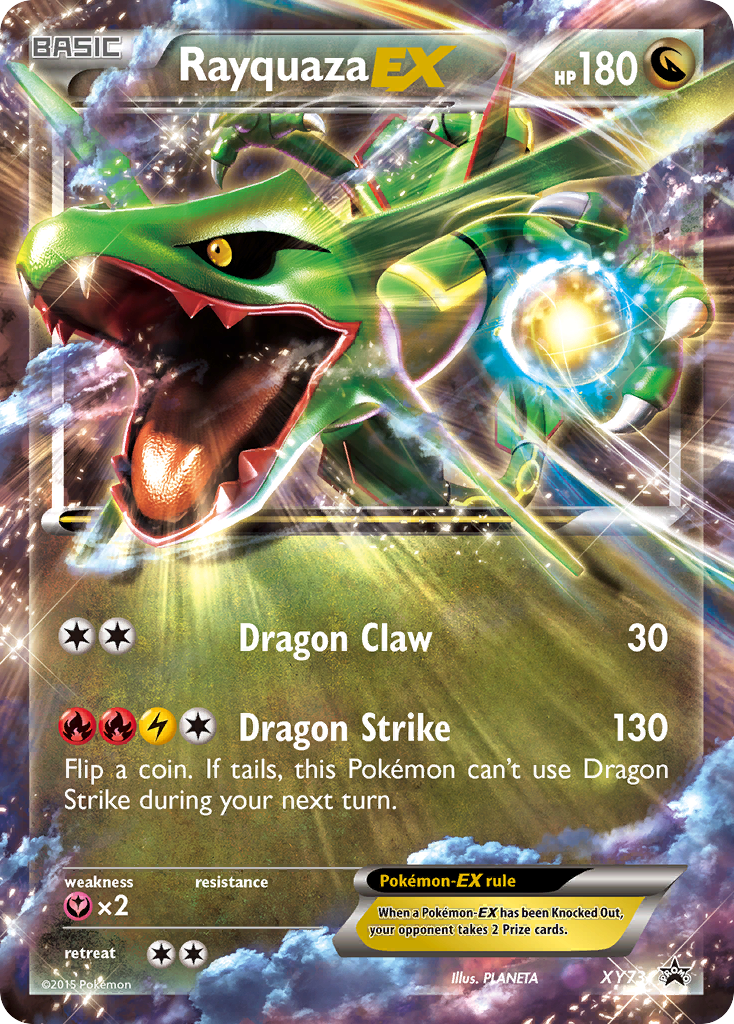 Rayquaza EX (XY73) [XY: Black Star Promos] | Tables and Towers