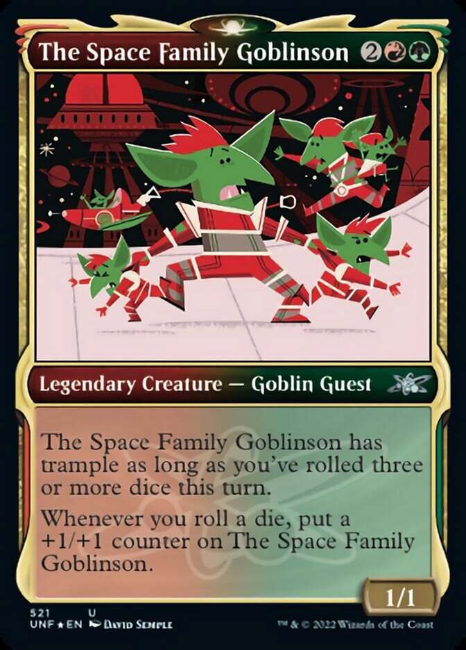 The Space Family Goblinson (Showcase) (Galaxy Foil) [Unfinity] | Tables and Towers