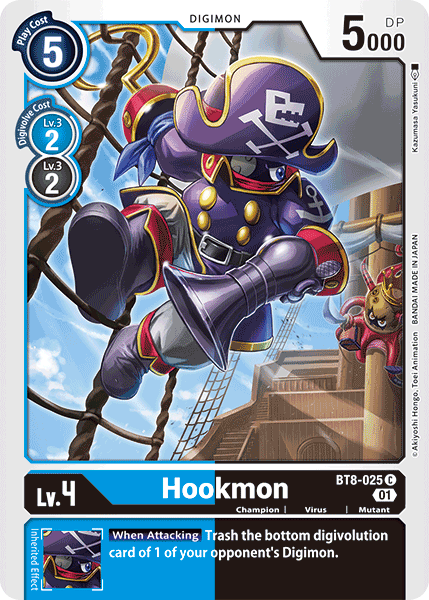 Hookmon [BT8-025] [New Awakening] | Tables and Towers