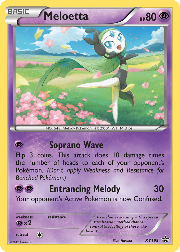 Meloetta (XY193) [XY: Black Star Promos] | Tables and Towers