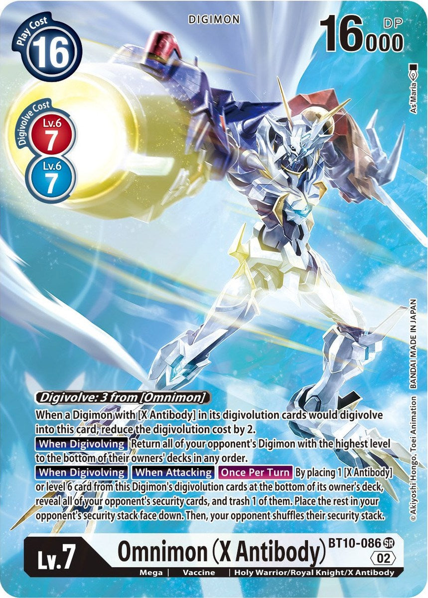 Omnimon (X Antibody) [BT10-086] (Alternate Art) [Xros Encounter] | Tables and Towers