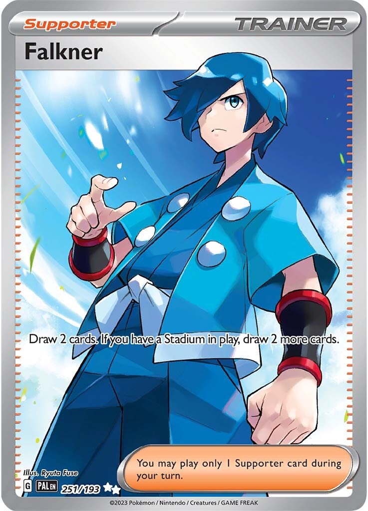 Falkner (251/193) [Scarlet & Violet: Paldea Evolved] | Tables and Towers