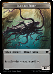 Eldrazi Scion // Spider Double-Sided Token [Commander Masters Tokens] | Tables and Towers