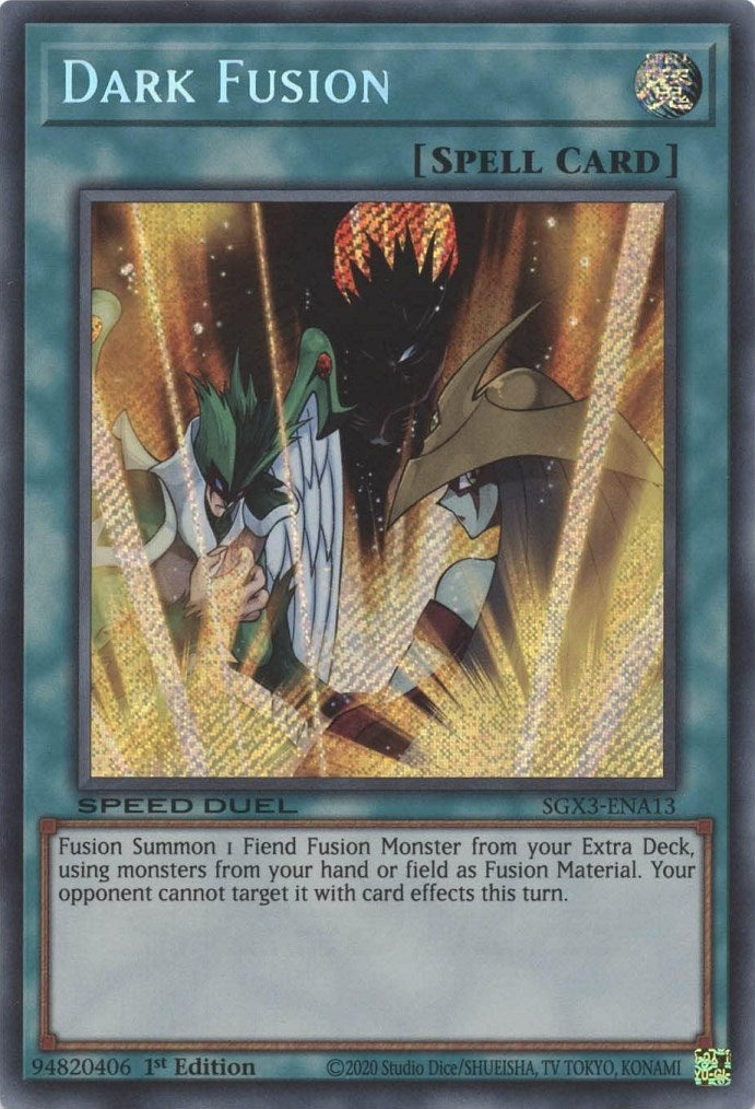 Dark Fusion [SGX3-ENA13] Secret Rare | Tables and Towers