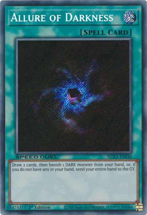 Allure of Darkness [SGX3-ENI30] Secret Rare | Tables and Towers