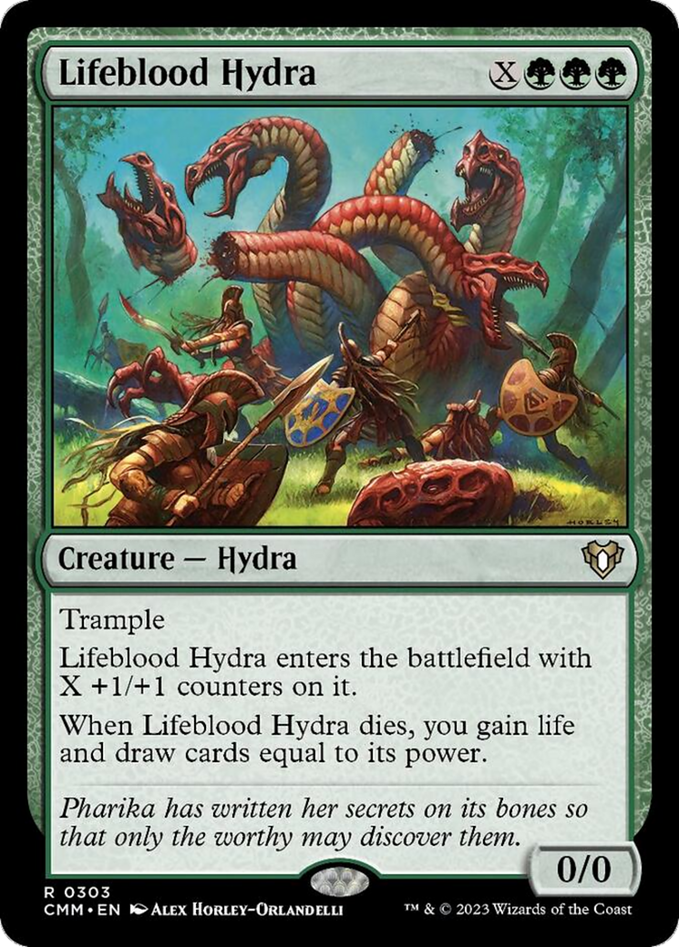 Lifeblood Hydra [Commander Masters] | Tables and Towers