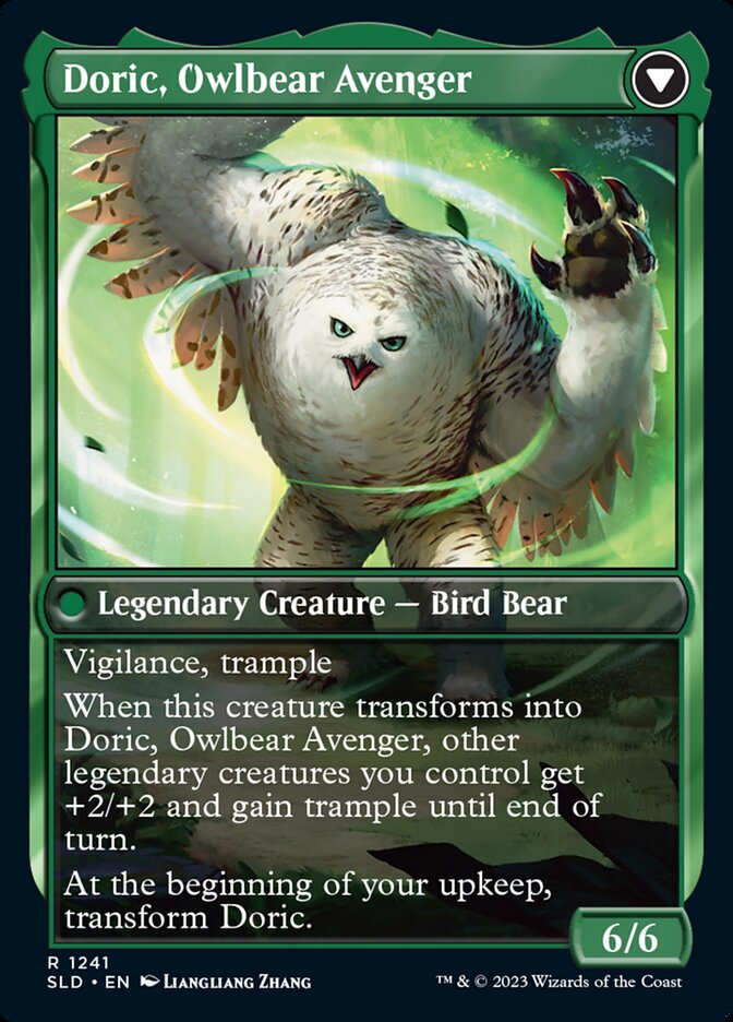 Doric, Nature's Warden // Doric, Owlbear Avenger [Secret Lair Drop Series] | Tables and Towers