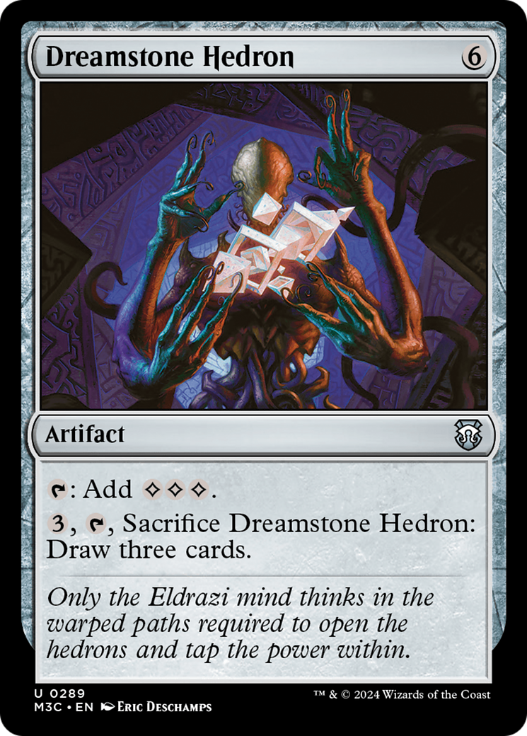 Dreamstone Hedron (Ripple Foil) [Modern Horizons 3 Commander] | Tables and Towers