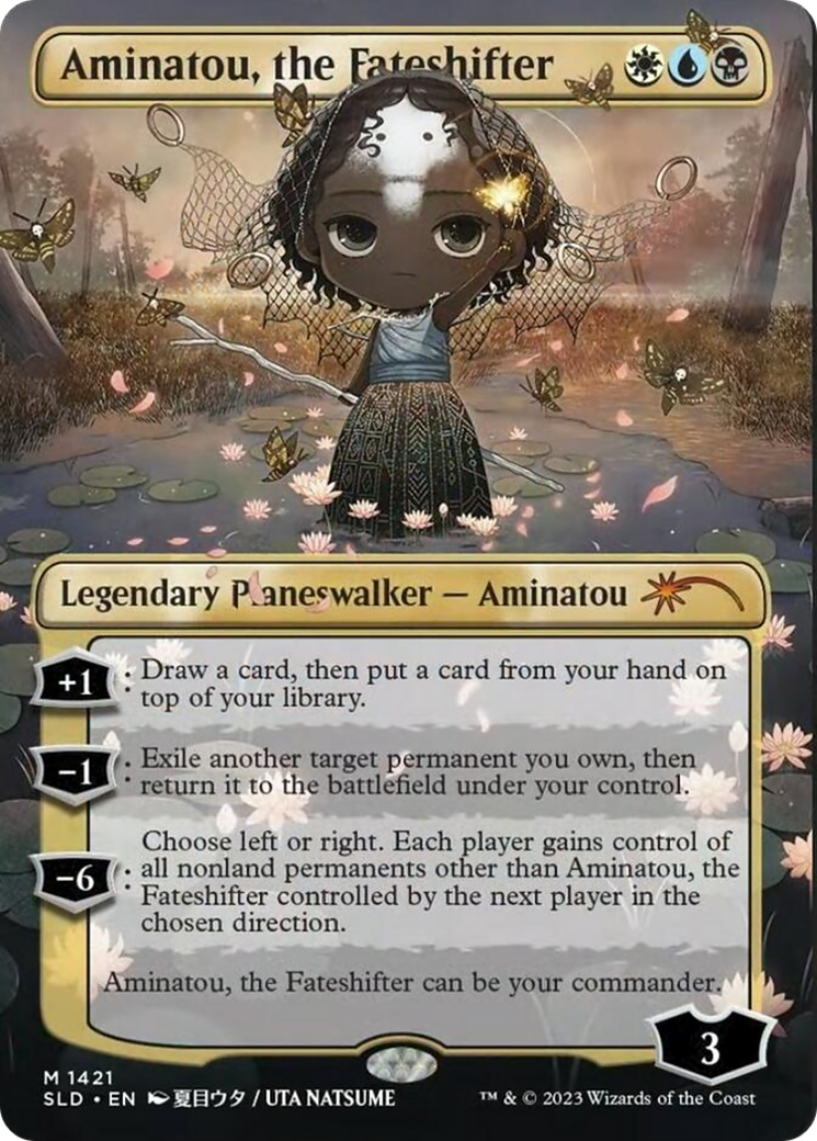 Aminatou, the Fateshifter (Rainbow Foil) [Secret Lair Drop Series] | Tables and Towers