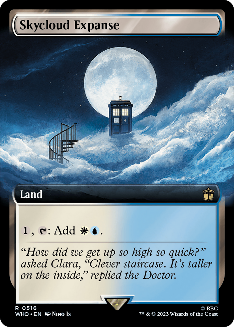 Skycloud Expanse (Extended Art) [Doctor Who] | Tables and Towers