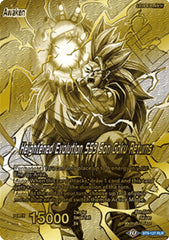 Son Goku // Heightened Evolution SS3 Son Goku Returns (Championship 2023 Golden Card Vol.1) (BT9-127) [Tournament Promotion Cards] | Tables and Towers