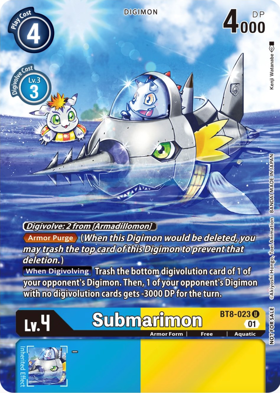 Submarimon [BT8-023] (Official Tournament Pack Vol.9) [New Awakening Promos] | Tables and Towers