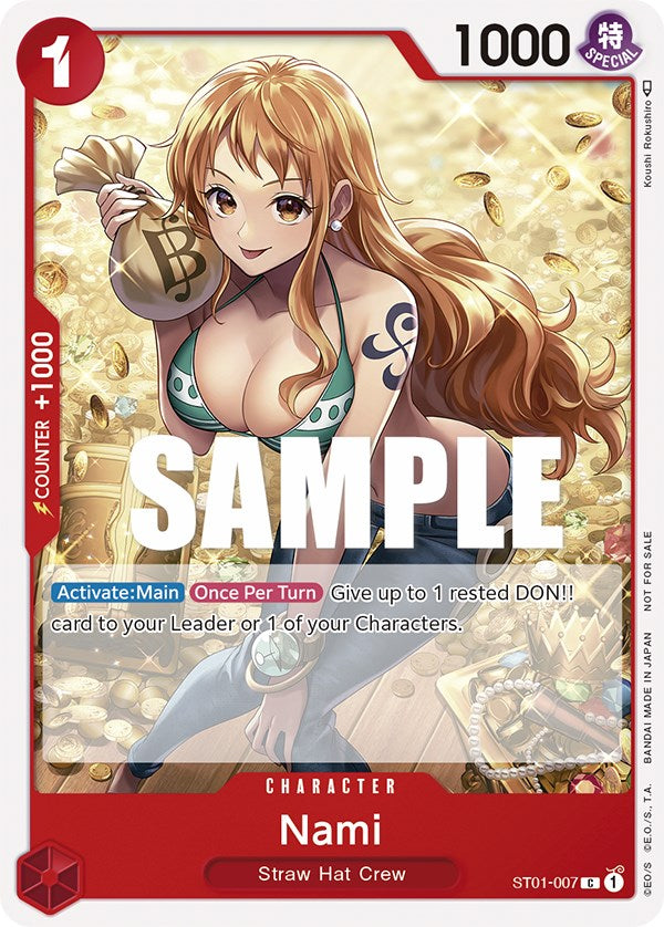 Nami (Tournament Pack Vol. 3) [Participant] [One Piece Promotion Cards] | Tables and Towers