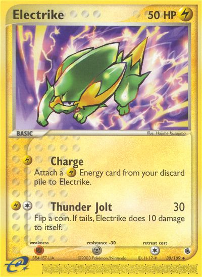 Electrike (30/109) [EX: Ruby & Sapphire] | Tables and Towers