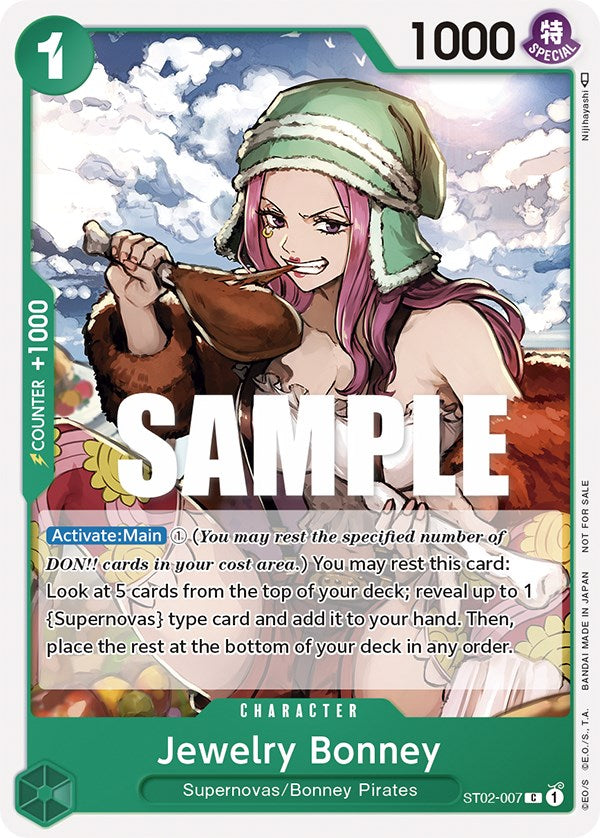 Jewelry Bonney (Tournament Pack Vol. 3) [Participant] [One Piece Promotion Cards] | Tables and Towers