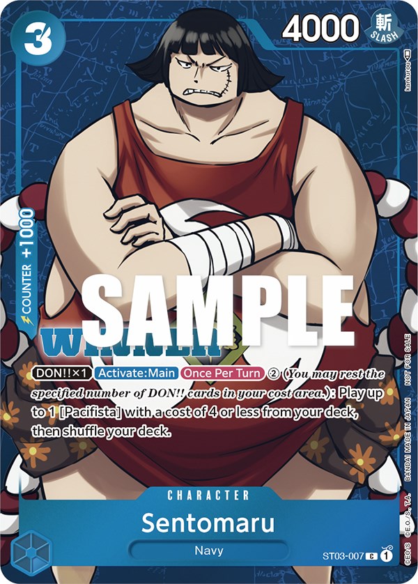 Sentomaru (Tournament Pack Vol. 3) [Winner] [One Piece Promotion Cards] | Tables and Towers