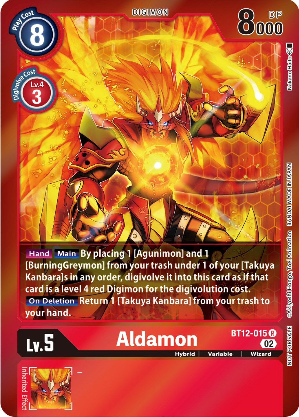 Aldamon [BT12-015] (Tamer Party -Special-) [Across Time Promos] | Tables and Towers