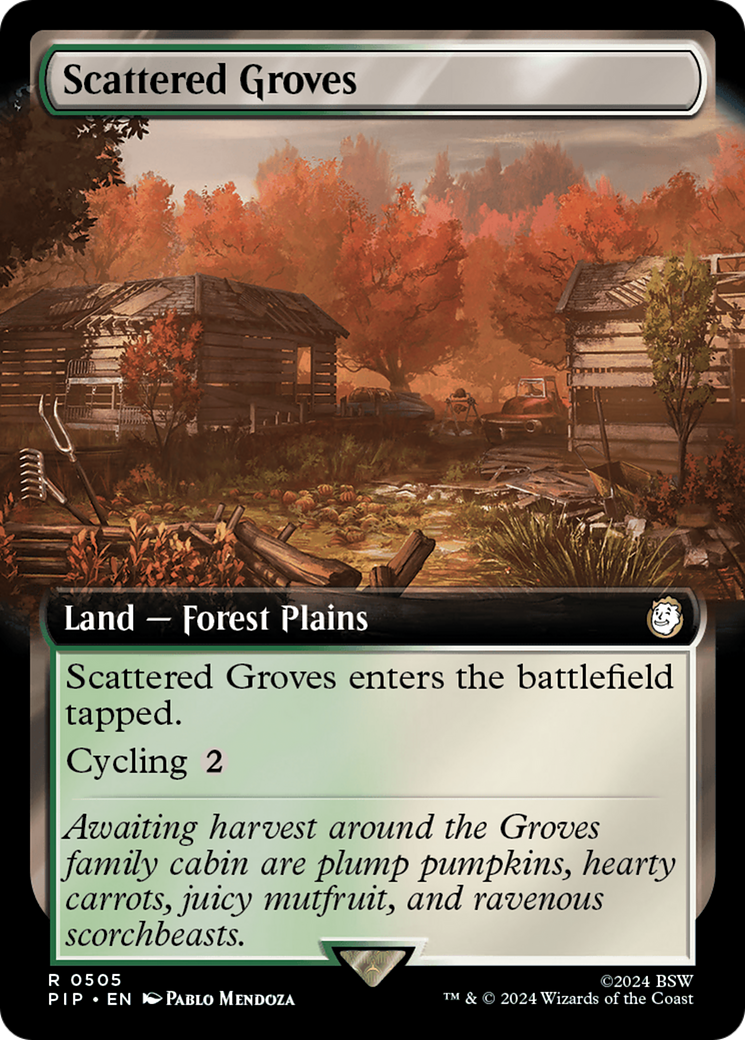 Scattered Groves (Extended Art) [Fallout] | Tables and Towers