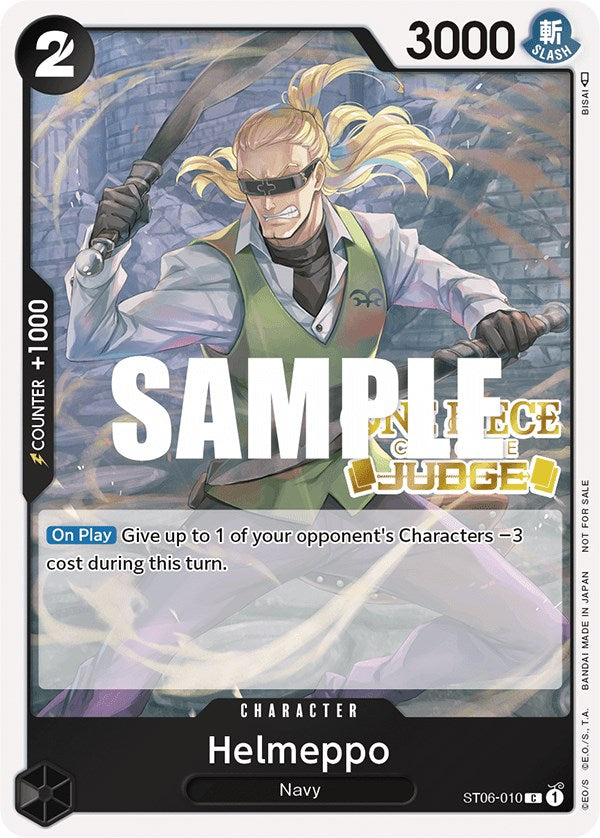 Helmeppo (Judge) [One Piece Promotion Cards] | Tables and Towers