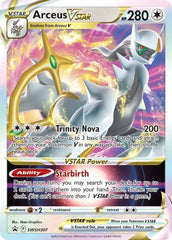 Arceus VSTAR (SWSH307) [Sword & Shield: Black Star Promos] | Tables and Towers