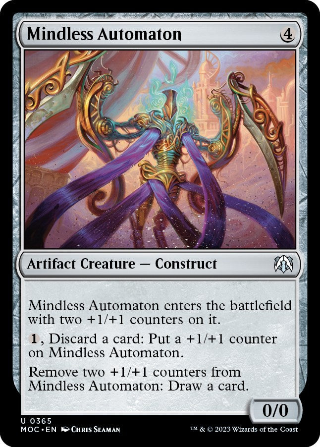 Mindless Automaton [March of the Machine Commander] | Tables and Towers