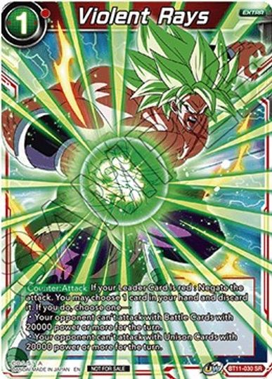 Violent Rays (BT11-030) [Tournament Promotion Cards] | Tables and Towers