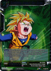 Scrambling Assault Son Goten (Event Pack 2 - 2018) (P-062_PR) [Promotion Cards] | Tables and Towers