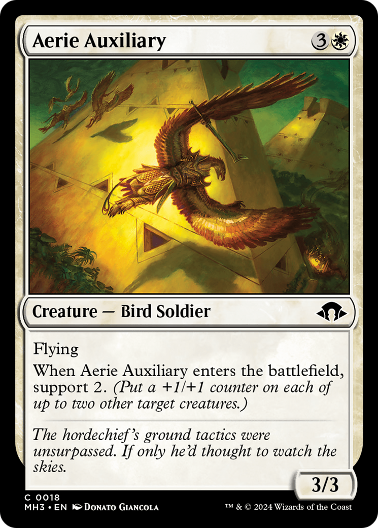 Aerie Auxiliary [Modern Horizons 3] | Tables and Towers