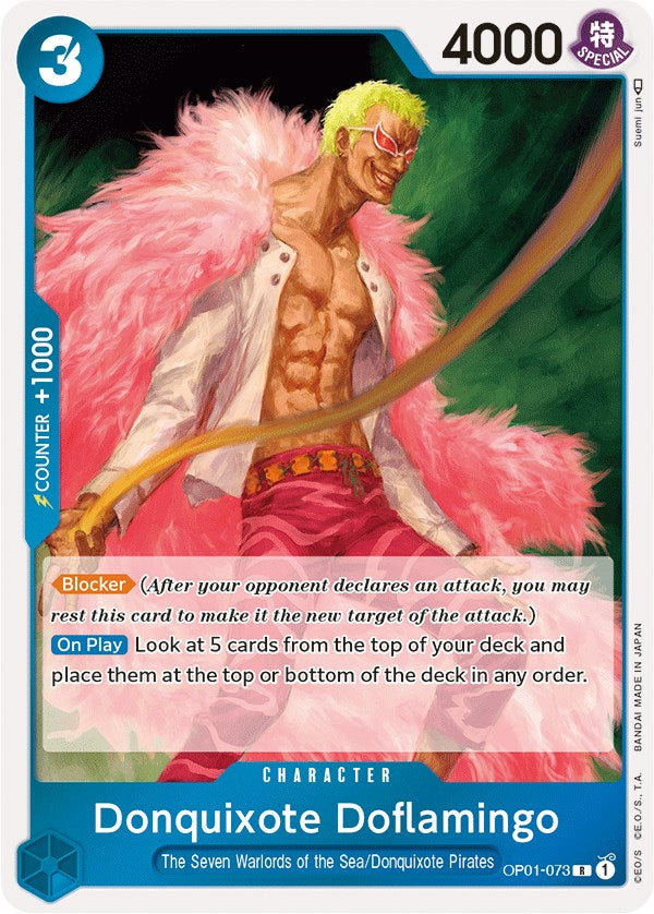 Donquixote Doflamingo [Romance Dawn] | Tables and Towers