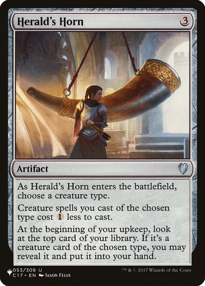 Herald's Horn [The List] | Tables and Towers