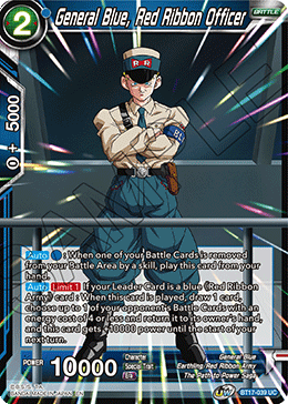 General Blue, Red Ribbon Officer (BT17-039) [Ultimate Squad] | Tables and Towers