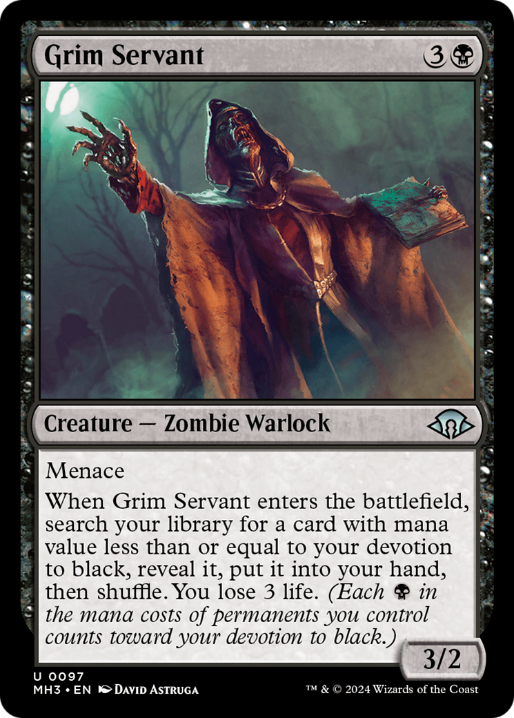 Grim Servant [Modern Horizons 3] | Tables and Towers