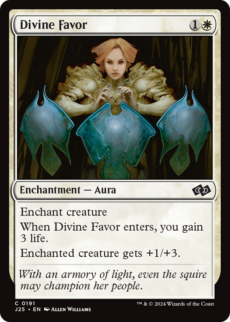 Divine Favor [Foundations Jumpstart] | Tables and Towers