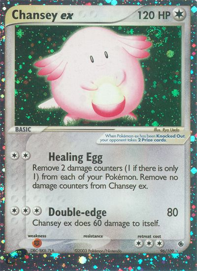 Chansey ex (96/109) [EX: Ruby & Sapphire] | Tables and Towers