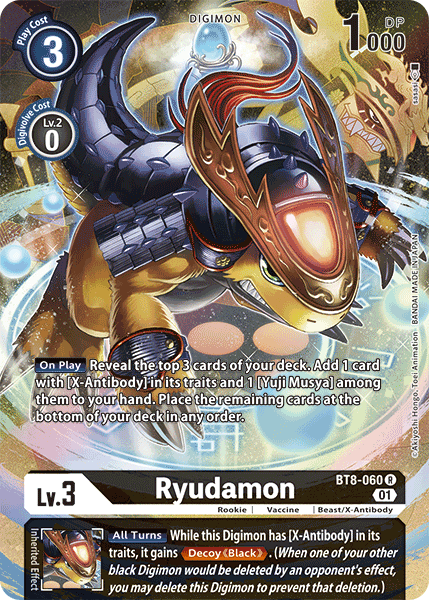 Ryudamon [BT8-060] (Alternate Art) [New Awakening] | Tables and Towers